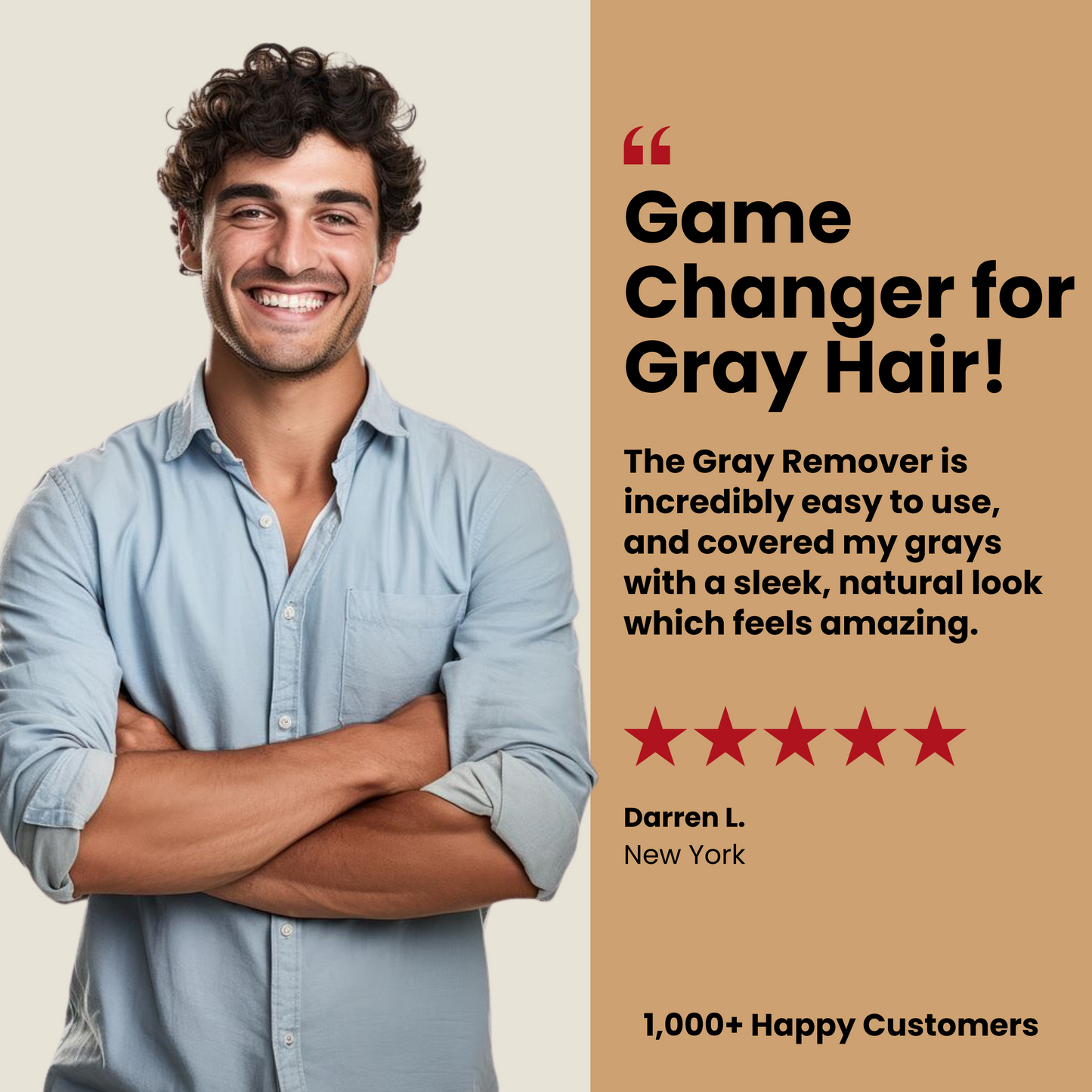The Gray Remover™ - Hair Dye for Men